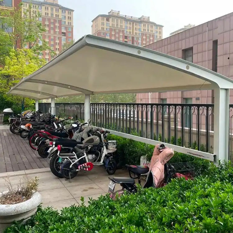 清流县膜结构电动车棚